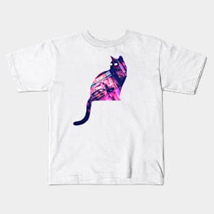 INTERDIMENSIONAL Cat #4 No Text Kids T-Shirt